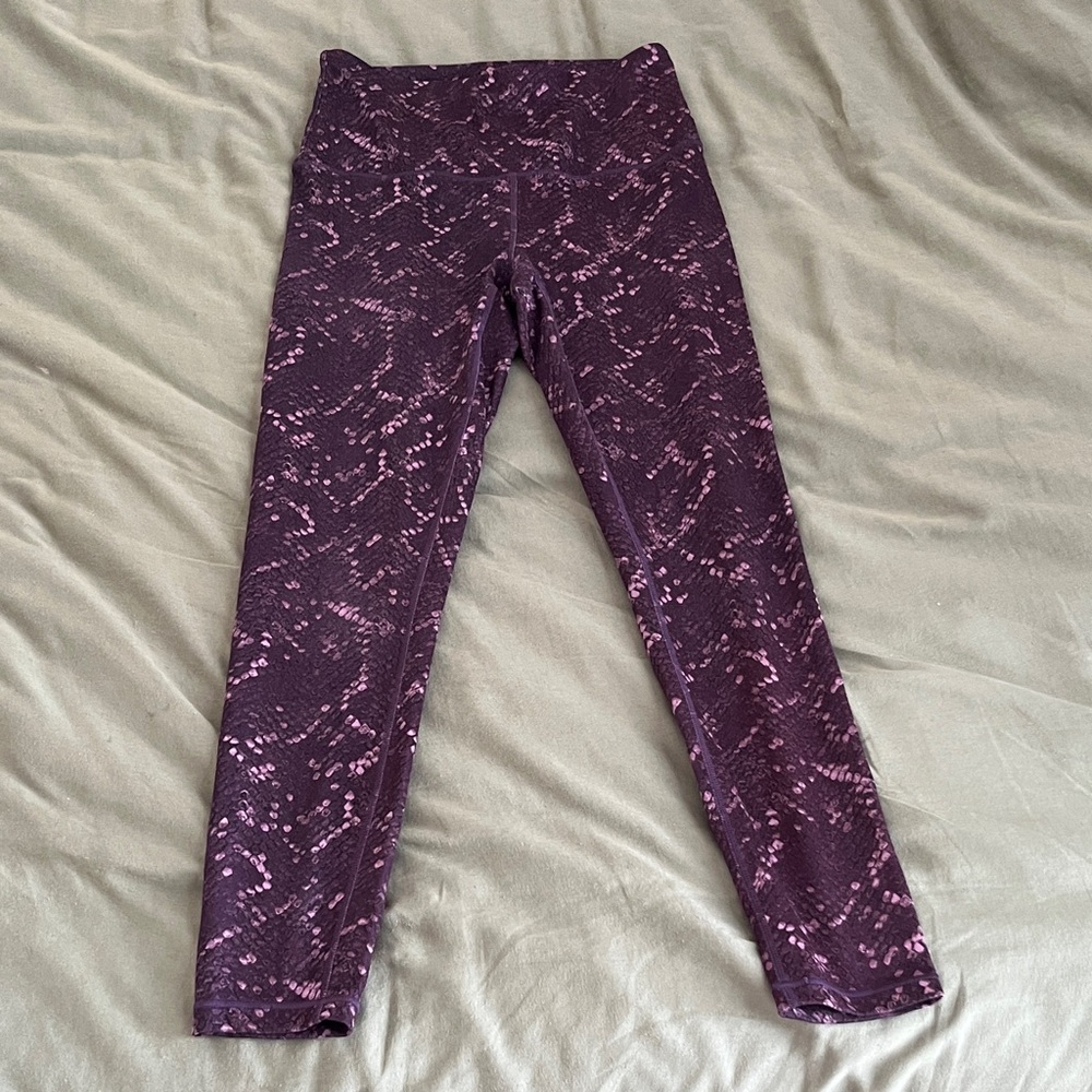 Balance Collection Women's Purple Leggings